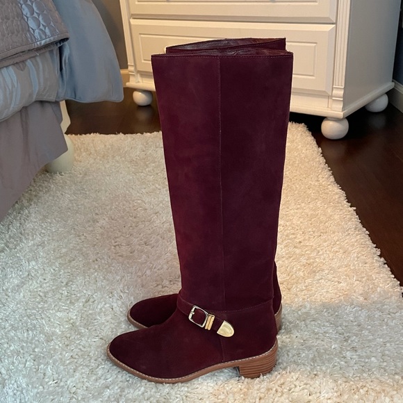 Loeffler Randall suede boots. - Picture 6 of 7